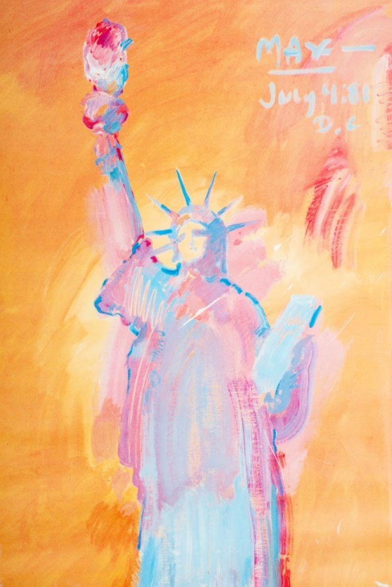Late 20th Century Peter Max Signed 