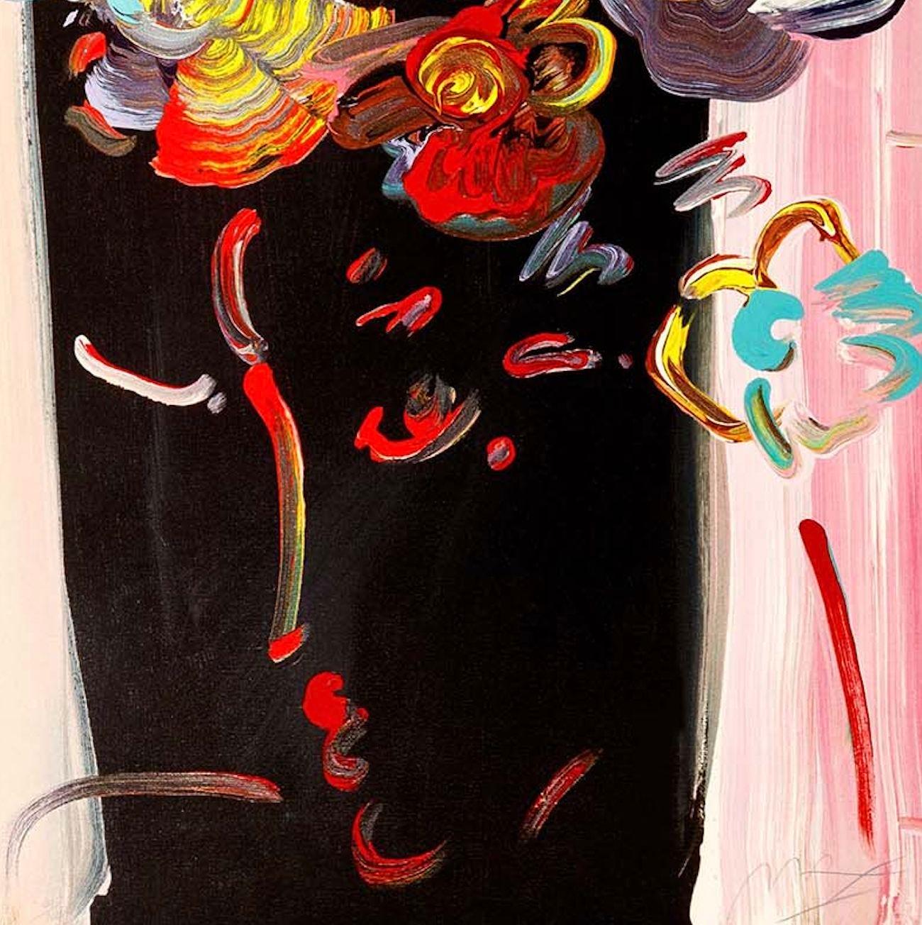 Collezione di serigrafie firmate da Peter Max - Incorniciate con COA (set di 3) In condizioni buone in vendita a Los Angeles, CA