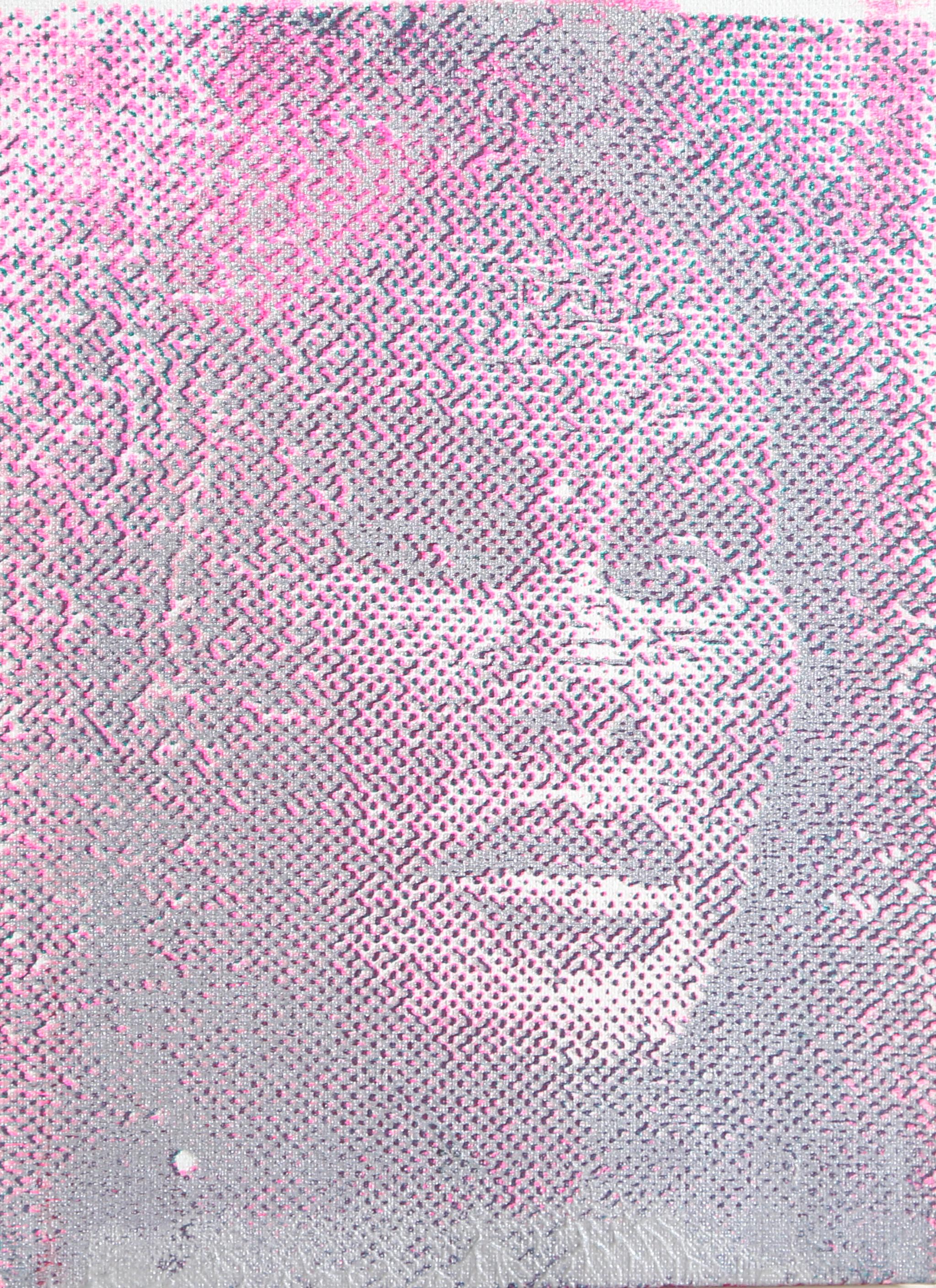 Artiste : Peter Mayer
Titre : Jocelyn Wildenstein (violet/bleu)
Année : 1998
Médium : Acrylique et sérigraphie sur toile, signé et daté au verso
Taille : 11 in. x 8 in. (27,94 cm x 20,32 cm)