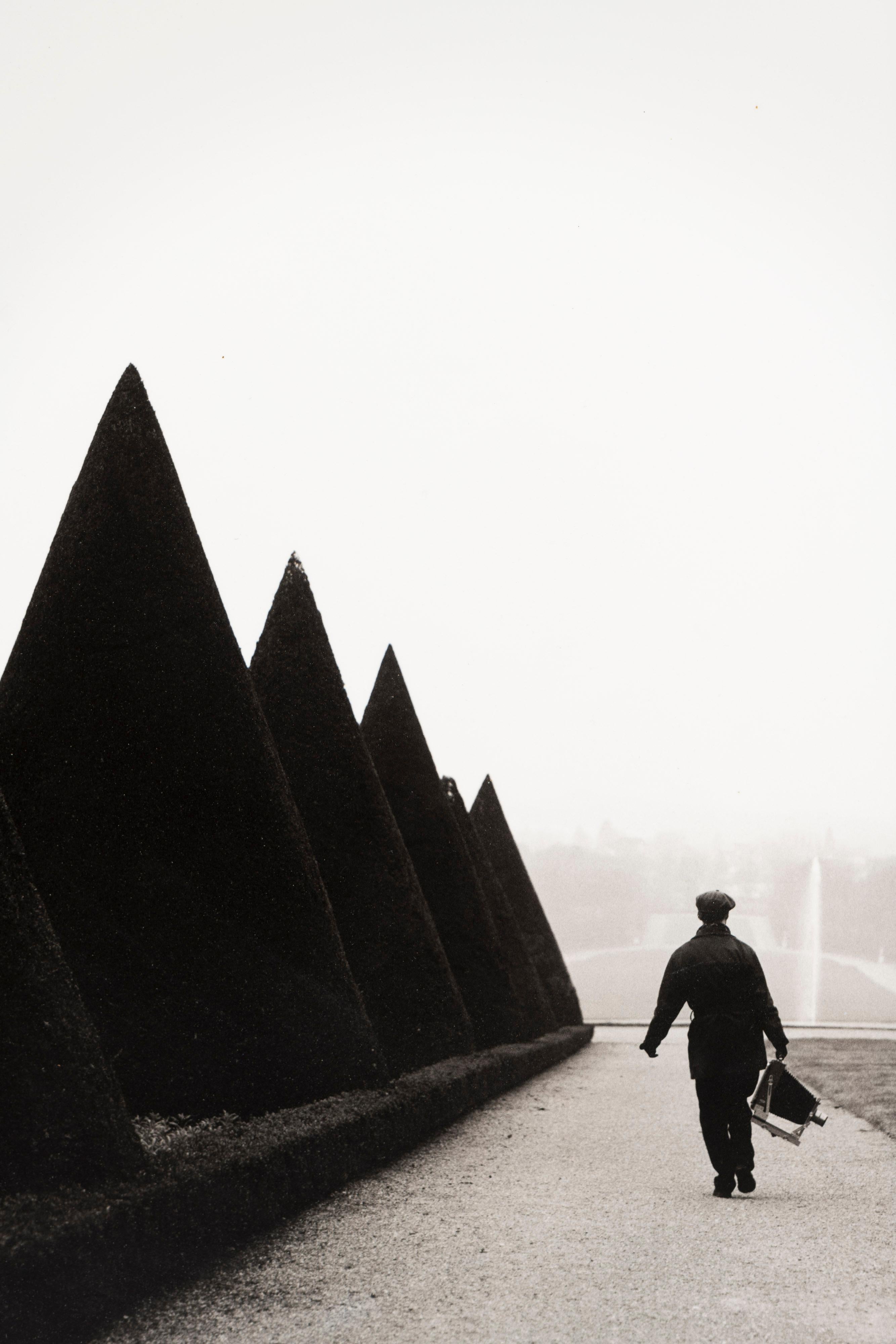 Gerahmtes Schwarz-Weiß-Foto von Wouter Deruytter, geb. 1967, Belgien, mit dem Titel 
