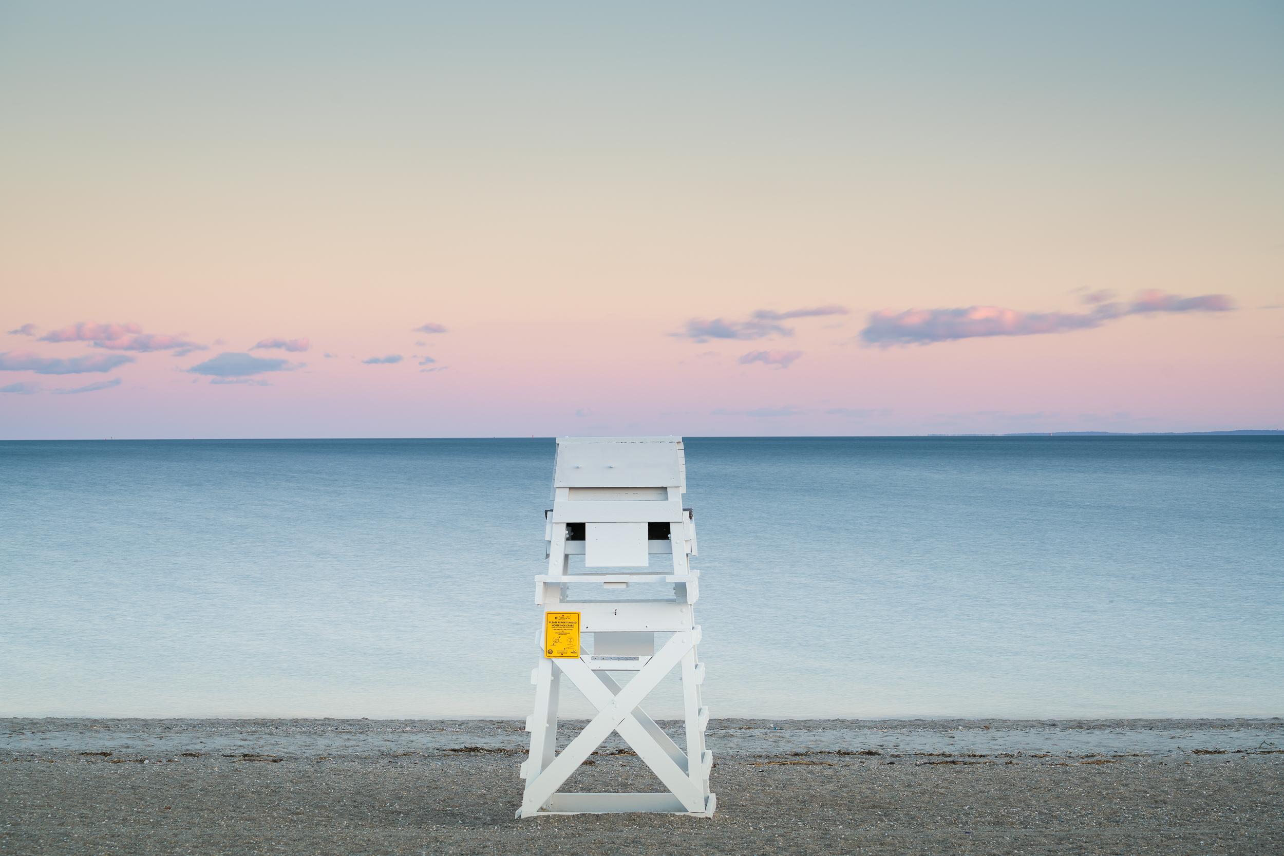 Peter Mendelson Landscape Photograph - "Dusk Lines, " Contemporary Photograph, 40" x 60"