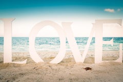 "Love on the Beach, " Contemporary Photograph, 24" x 36"
