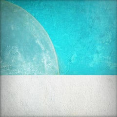 "Pool Step Series IV, " Contemporary Photograph, 30" x 30"