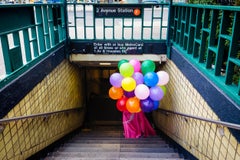 "Subway Surprise," Contemporary Photograph, 24" x 36" 