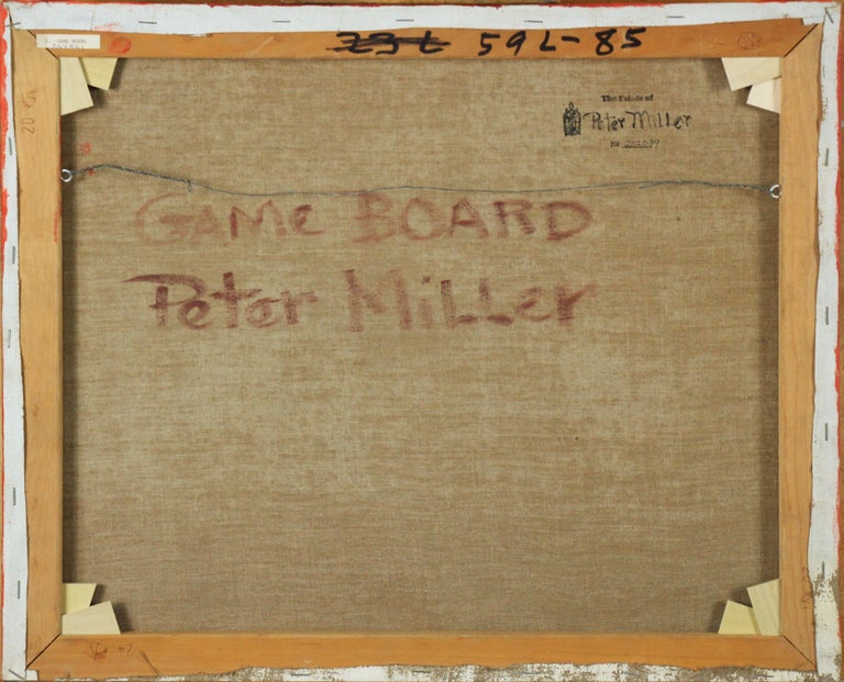 Peter Miller - Game Board, Abstract by Female American Modernist and ...