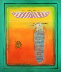 Moth, Chrysalis, and Scarab, Southwestern Art by Female Modernist