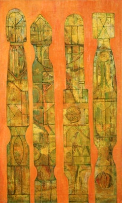 Prayer Paddles, Modernist Southwestern Still Life and Cultural Commentary