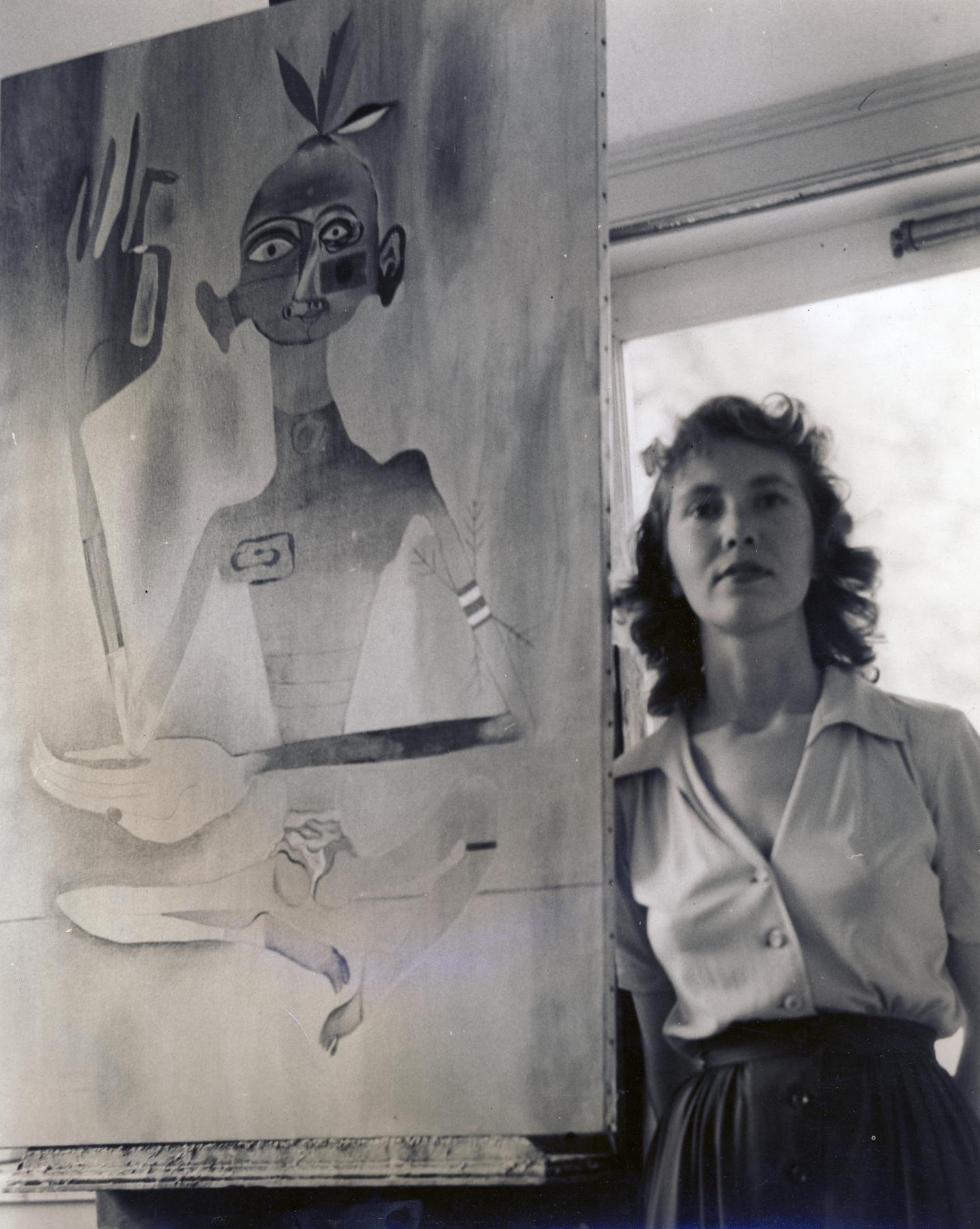 Outils, symbolisme et abstrait de la moderniste féminine américaine Peter Miller en vente 2