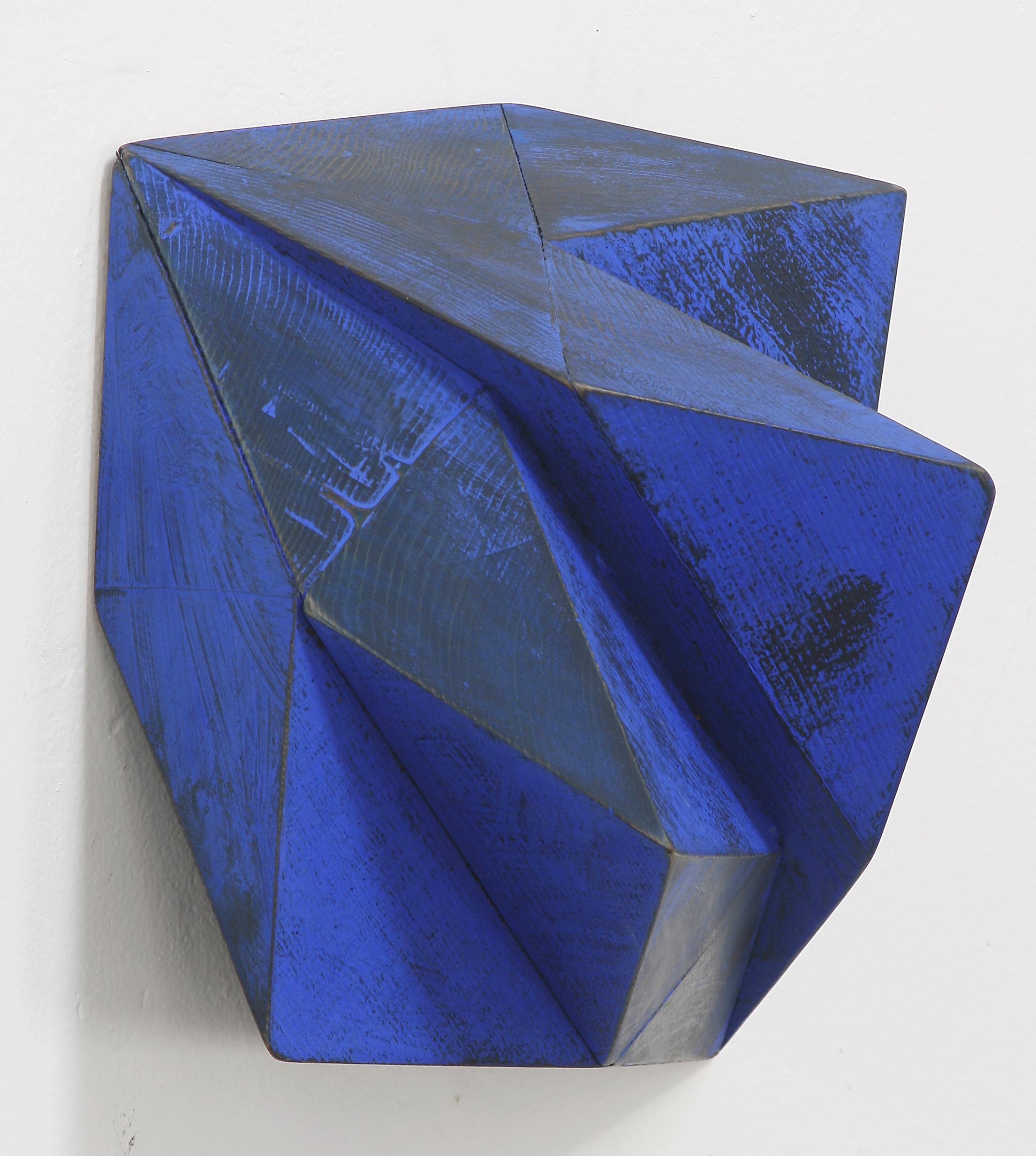 Peter Millett Abstract Sculpture - Blue Flap