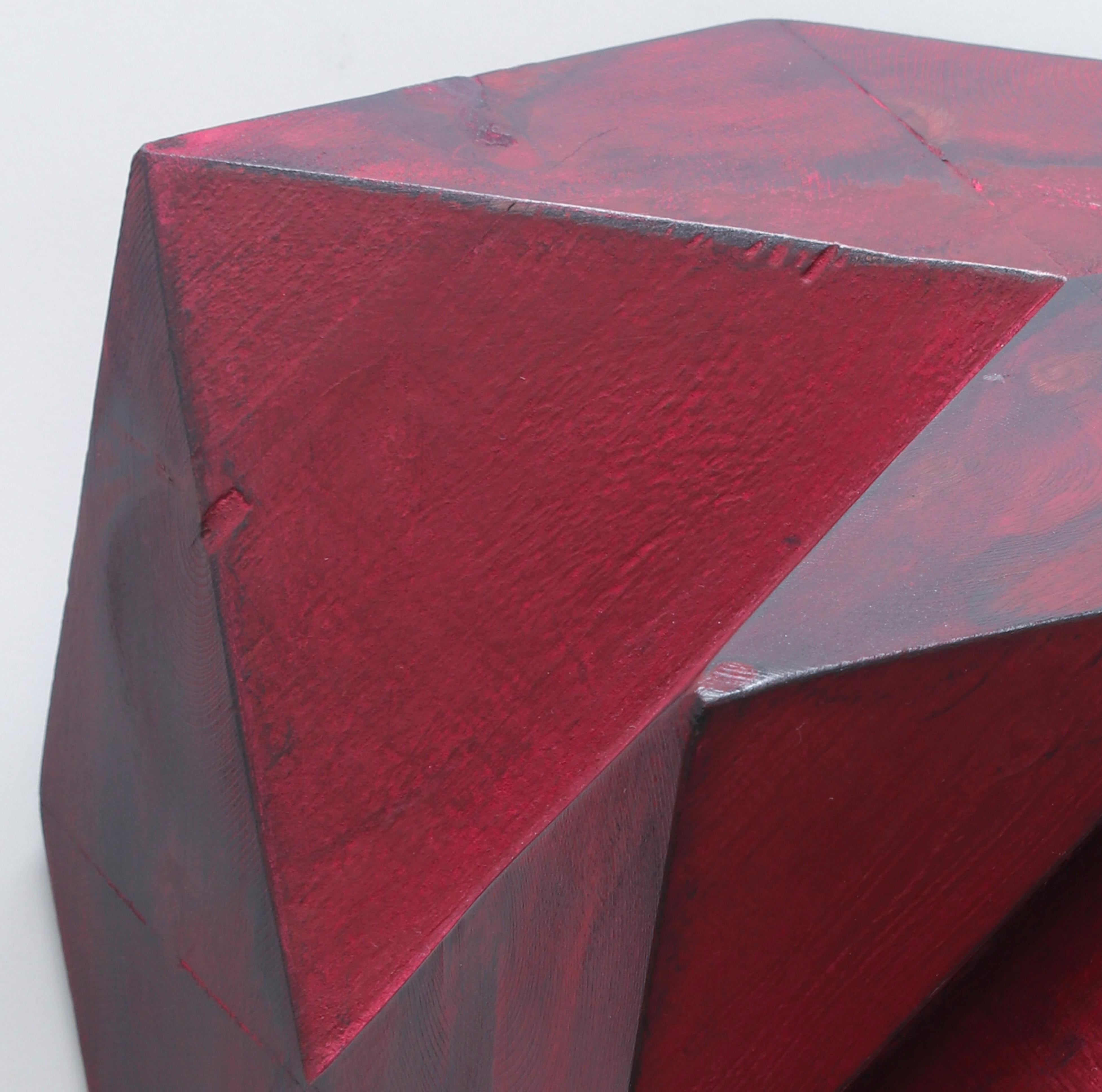 Red Flap - Sculpture by Peter Millett