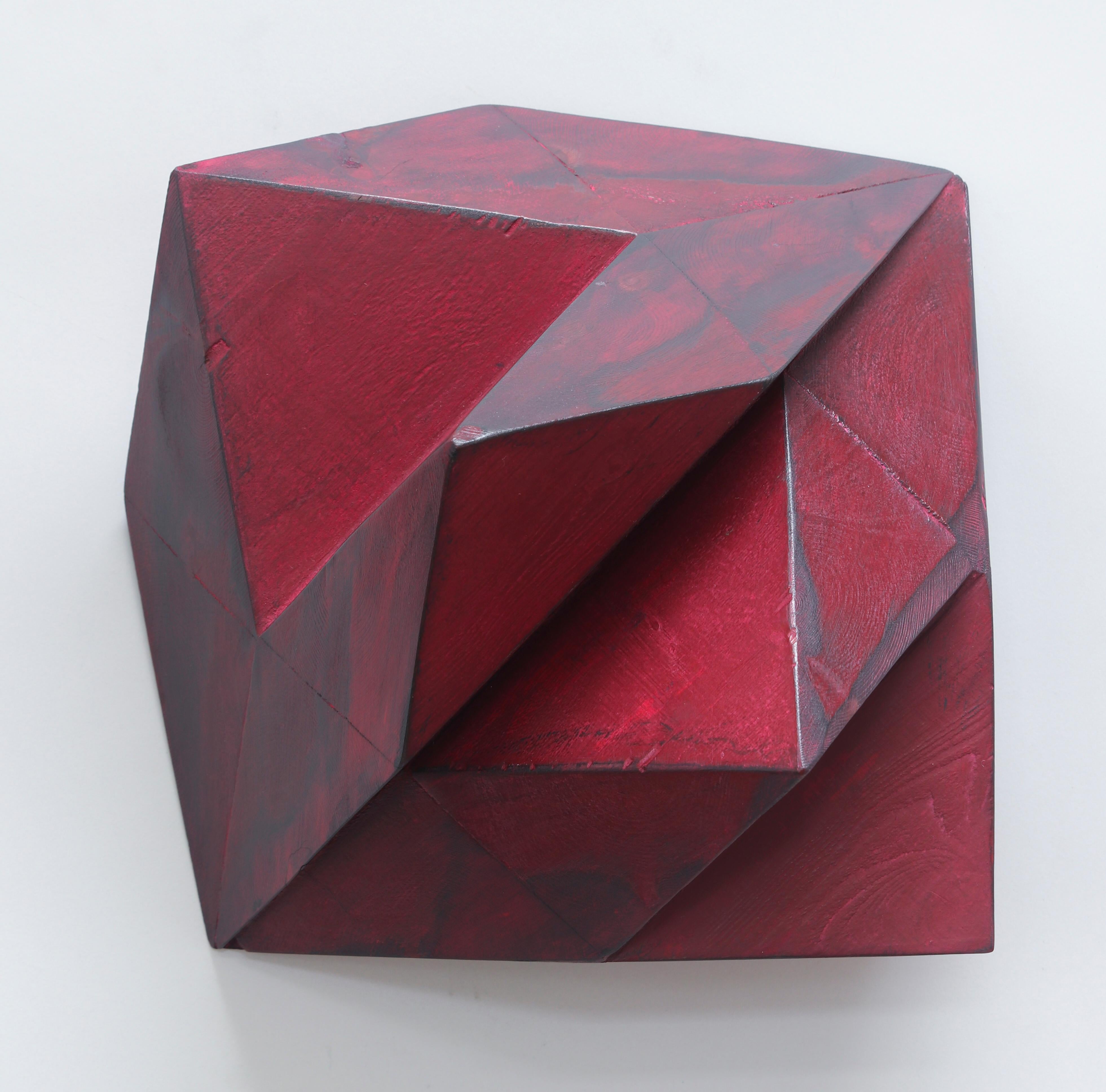 Peter Millett Abstract Sculpture - Red Flap