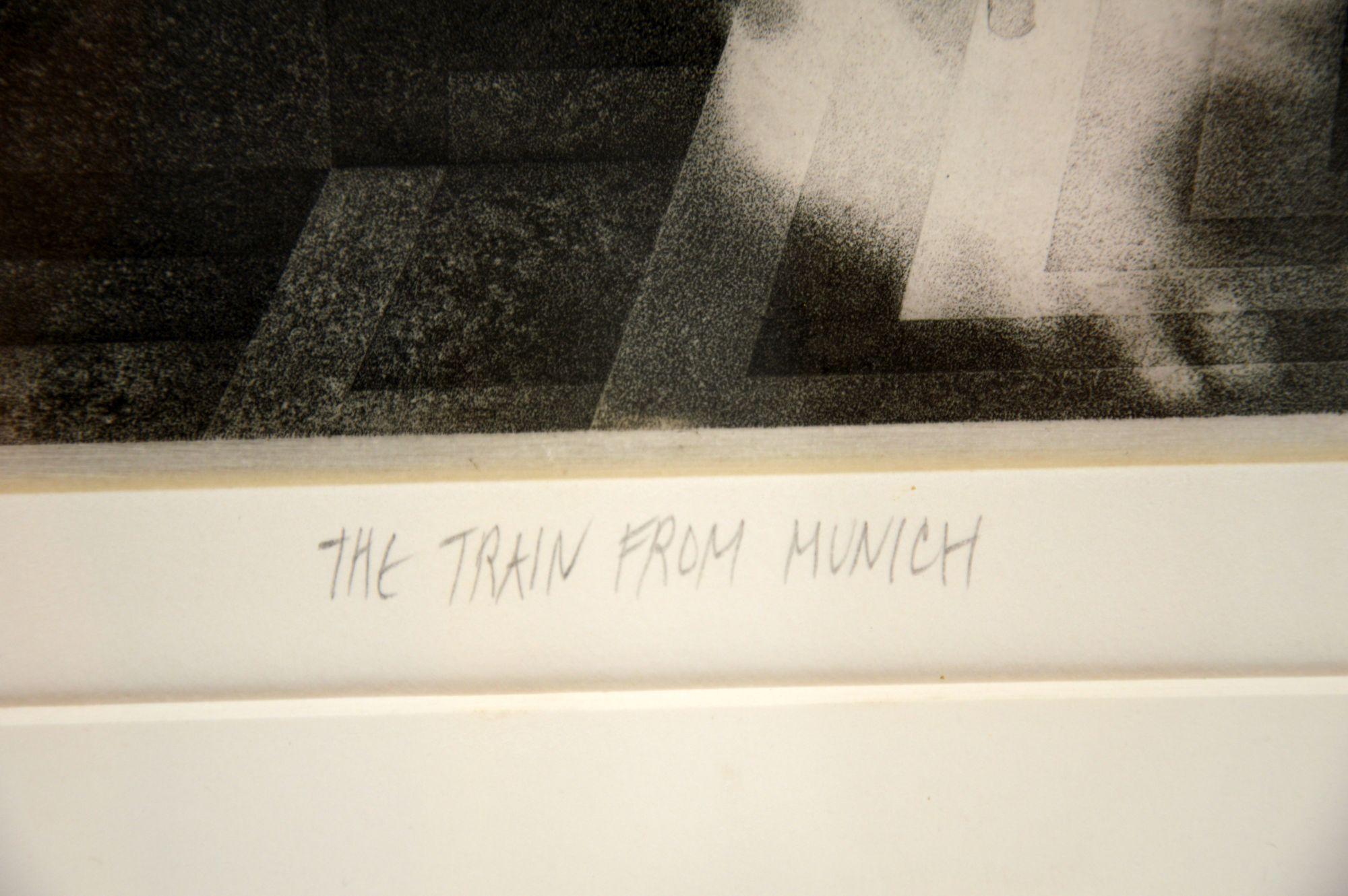 Peter Milton – Interiors VII: The Train from Munich For Sale 3