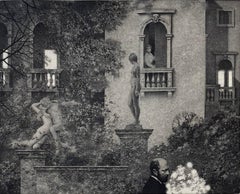 Garden With Henry, by Peter Milton