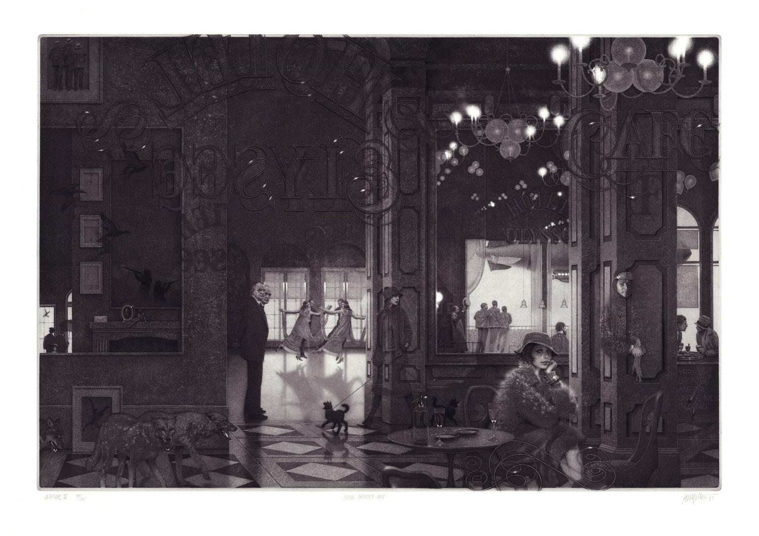 Interiors IV : Hotel Paradise Cafe