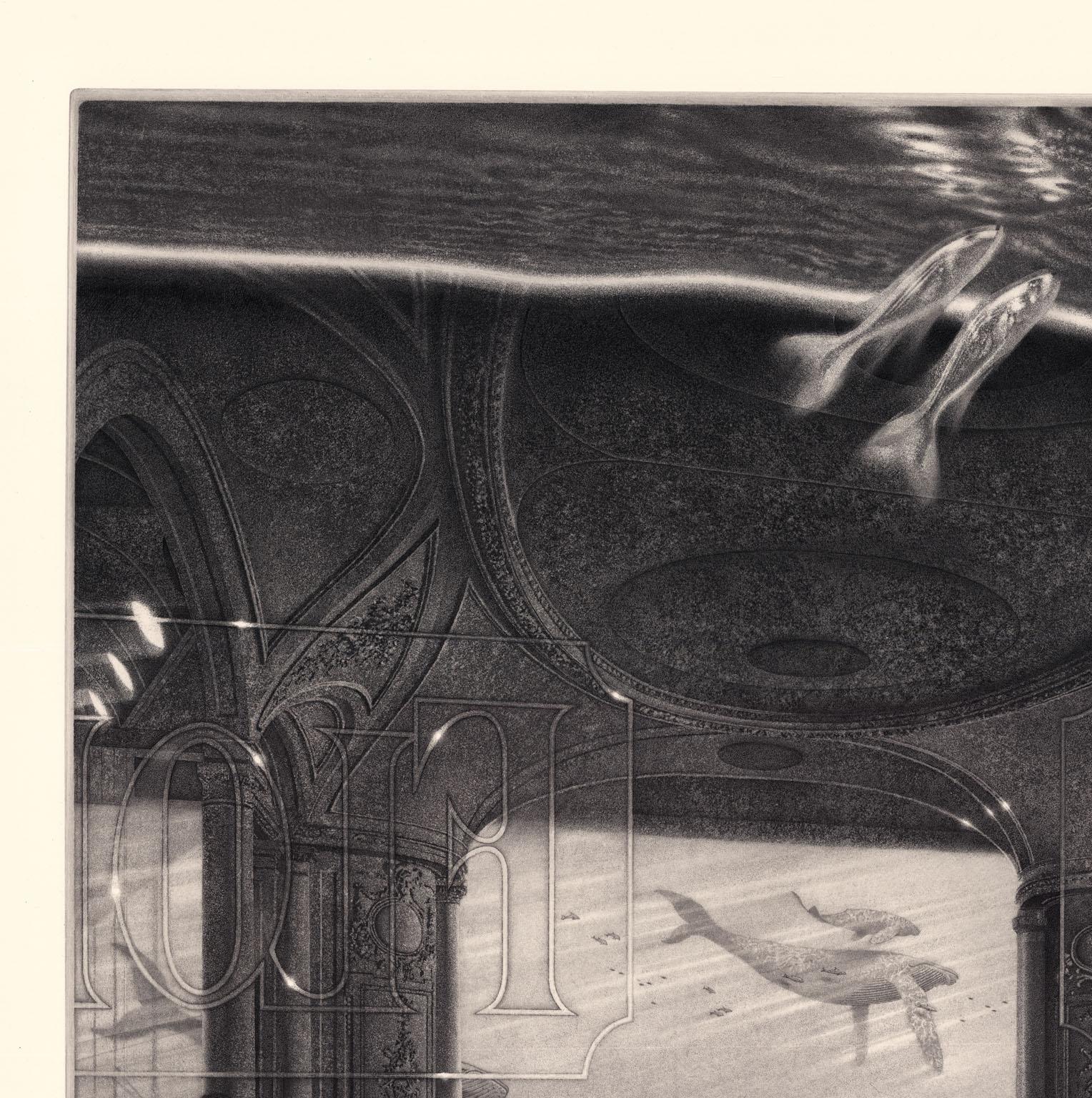 L'artiste contemporain Peter Milton a créé cette eau-forte et cette gravure intitulées 