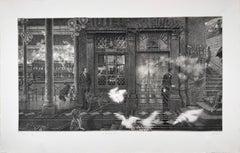Interiors VII: The Train from Munich,  by Peter Milton