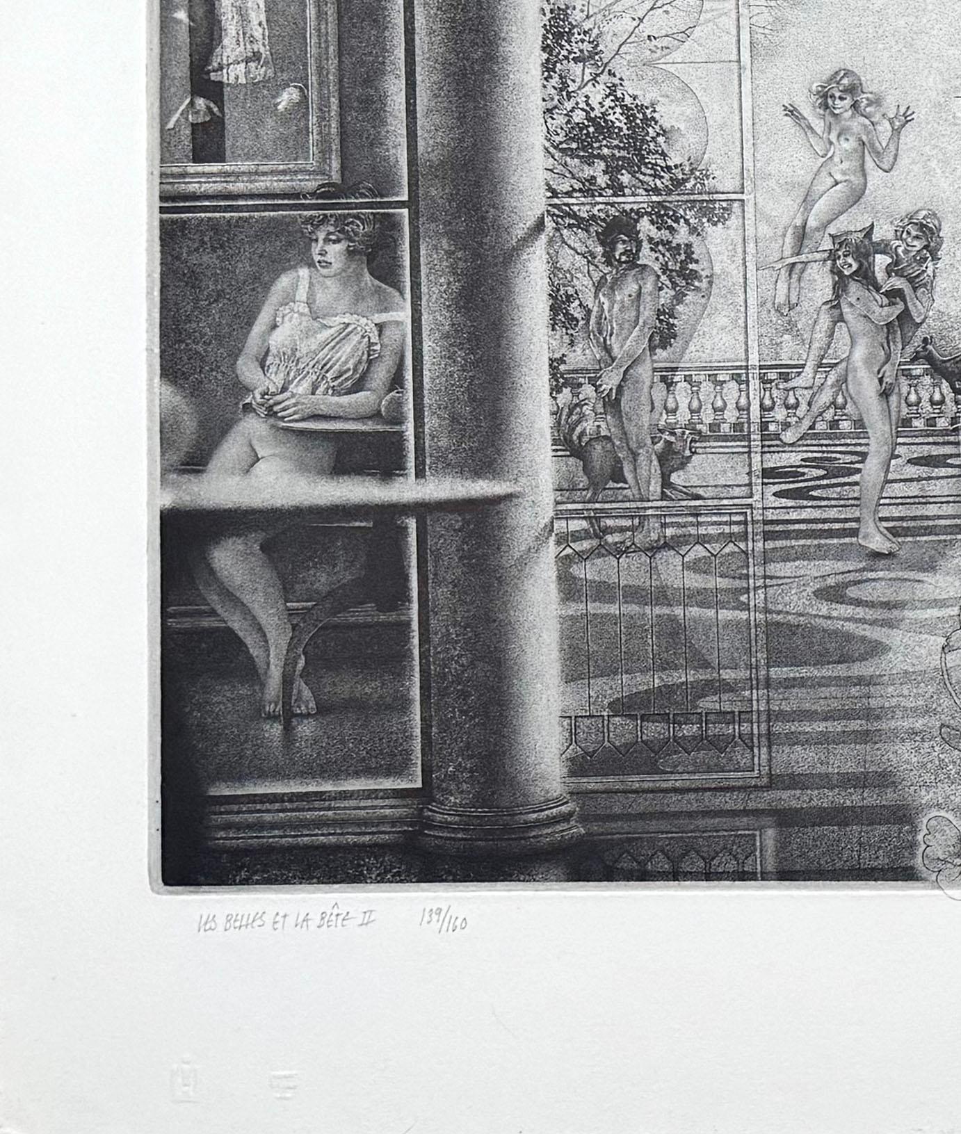 Les Belles et la Betes II: Before The Hunt, by Peter Milton For Sale 2