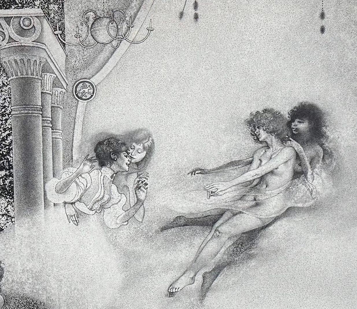 Les Belles et la Betes II: Before The Hunt, by Peter Milton For Sale 5