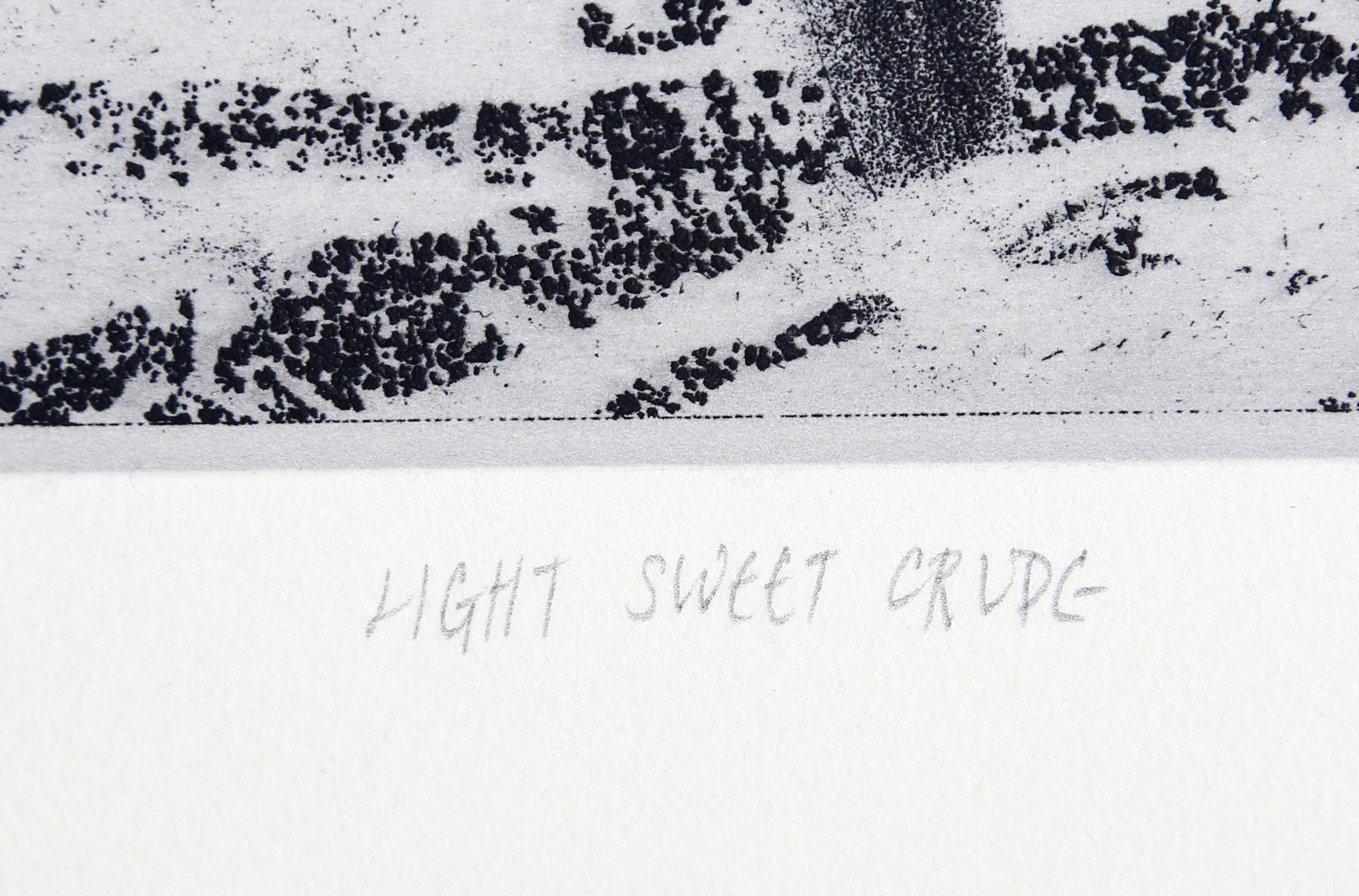 Light Sweet Crude, Etching by Peter Milton For Sale 1
