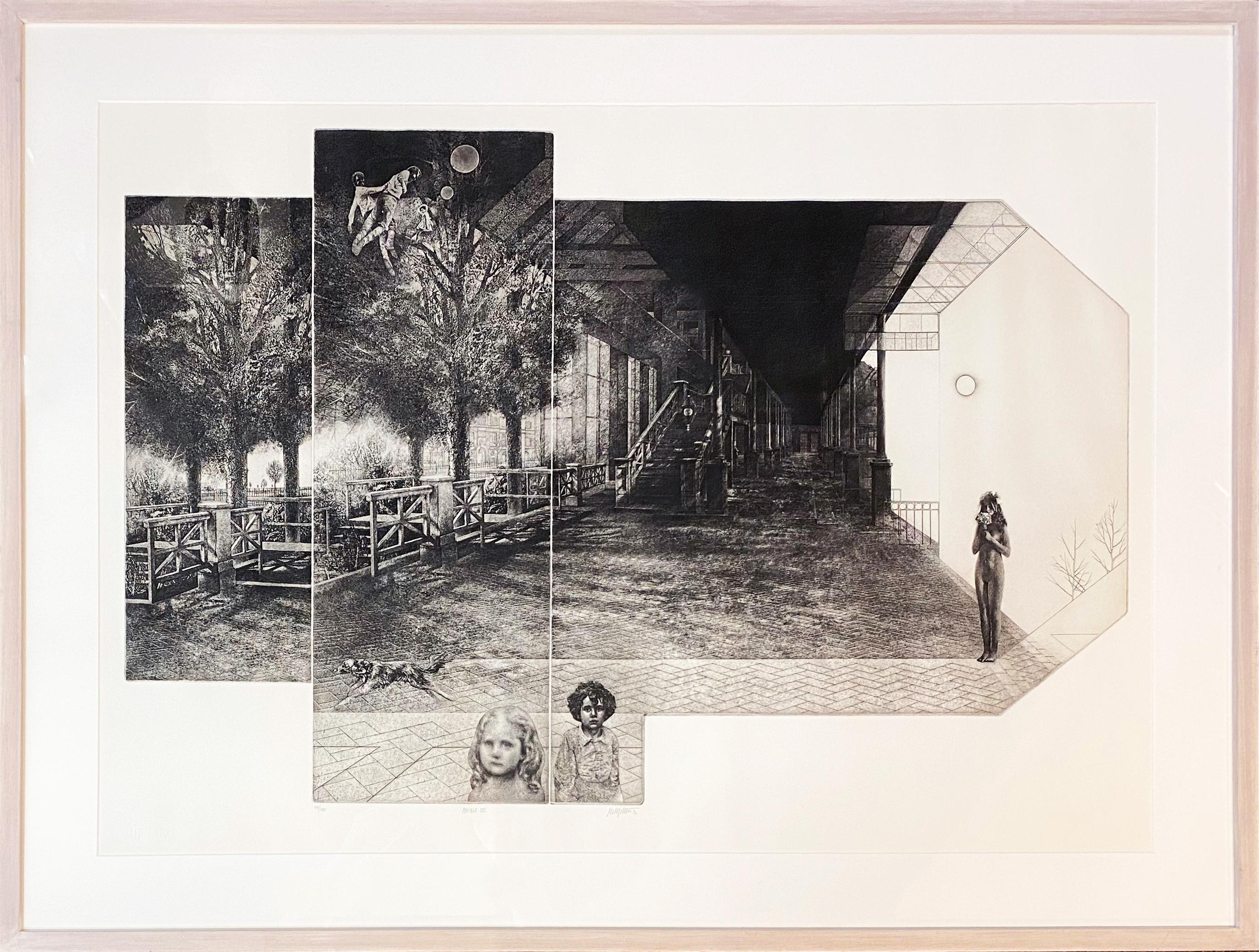 Figurative Print di Peter Milton - Passaggi III