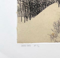 Trees and Snow II, by Peter Milton