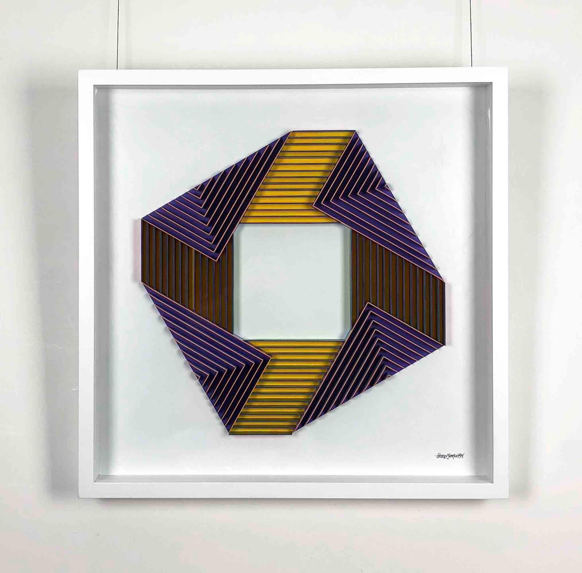 Pliage B - Contemporain Mixed Media Art par Peter Monaghan