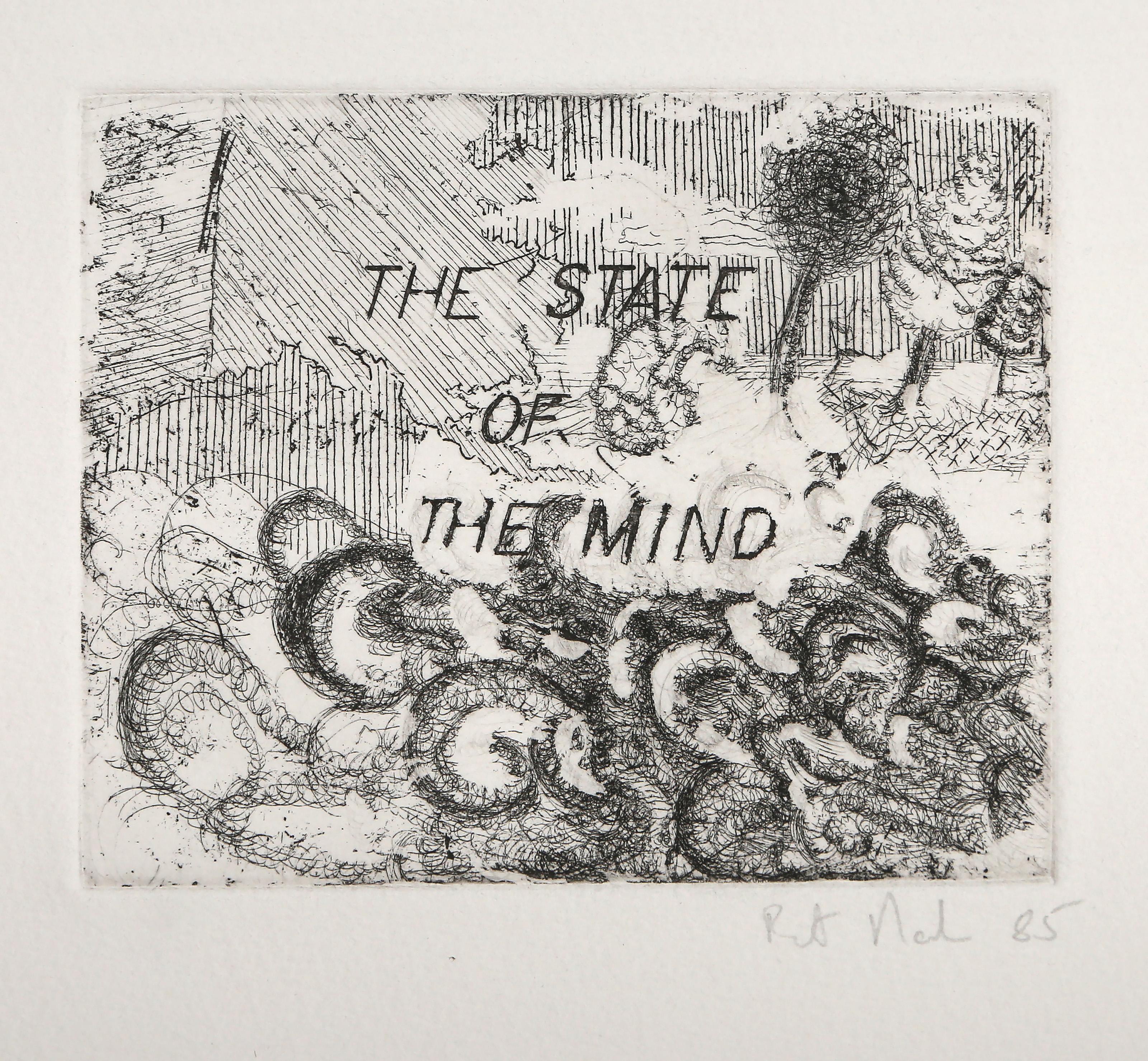 State of Mind, Conceptual Etching by Peter Nadin