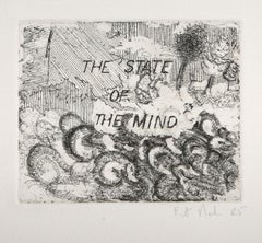 State of Mind, Konzeptuelle Radierung von Peter Nadin
