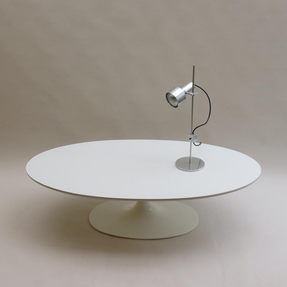 Mid-Century Modern Peter Nelson Aluminium Single Spot Desk Lamp Early 1960s 3 available For Sale