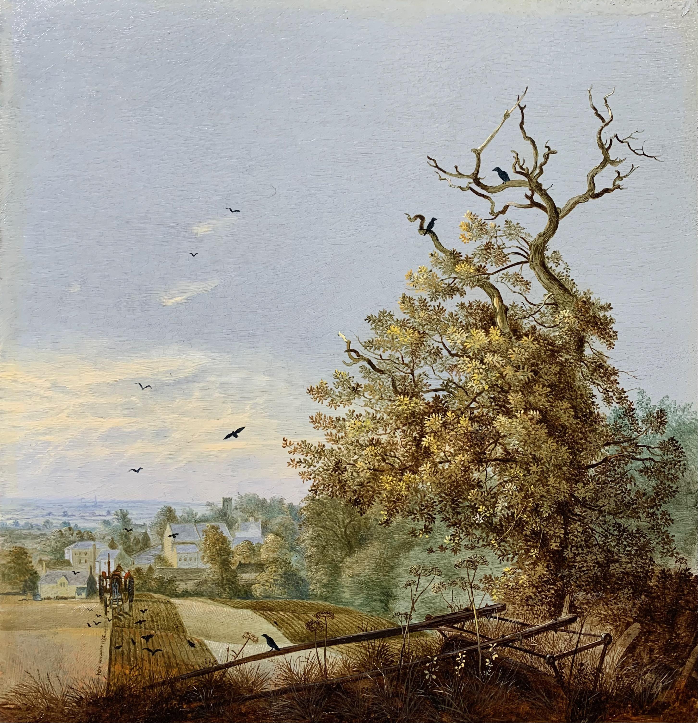Landscape Painting di Peter Newcombe - Autunno