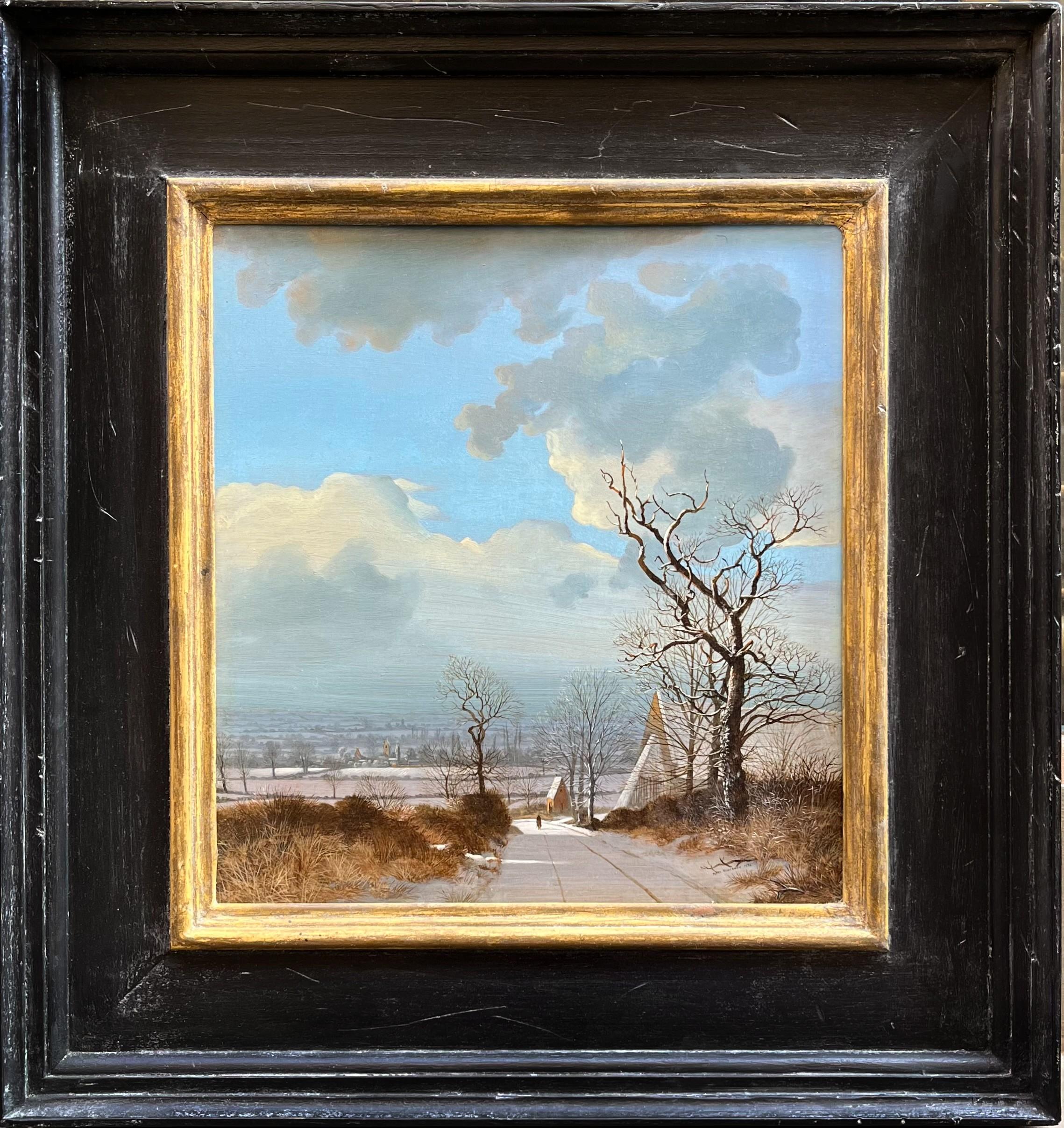 A. Winter - Painting di Peter Newcombe