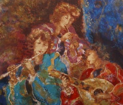 Clarion, Impressionist Screenprint by Peter Nixon