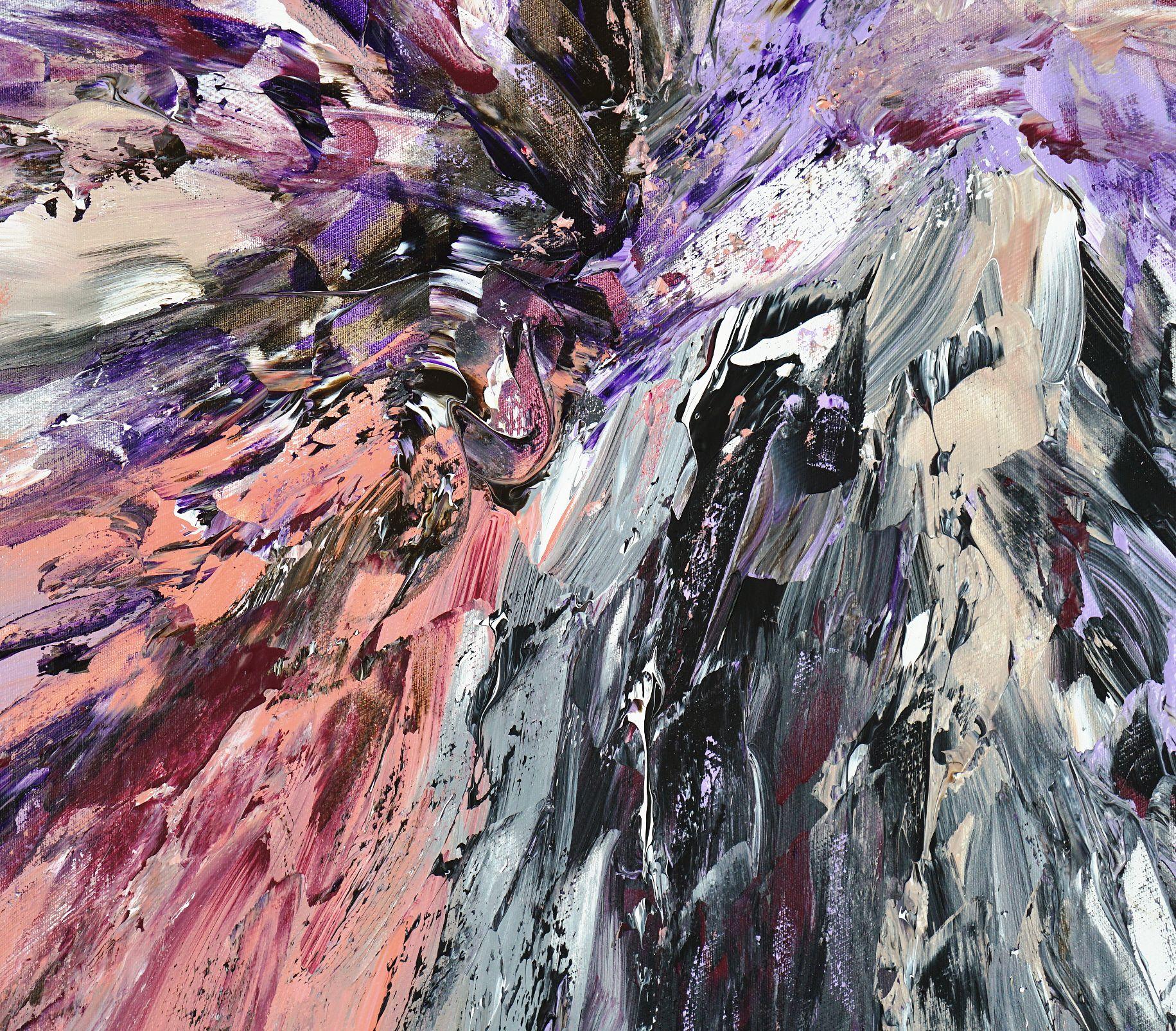 Incantevole sogno ad occhi aperti XL 2, Pittura, Acrilico su tela - Painting Astratto di Peter Nottrott