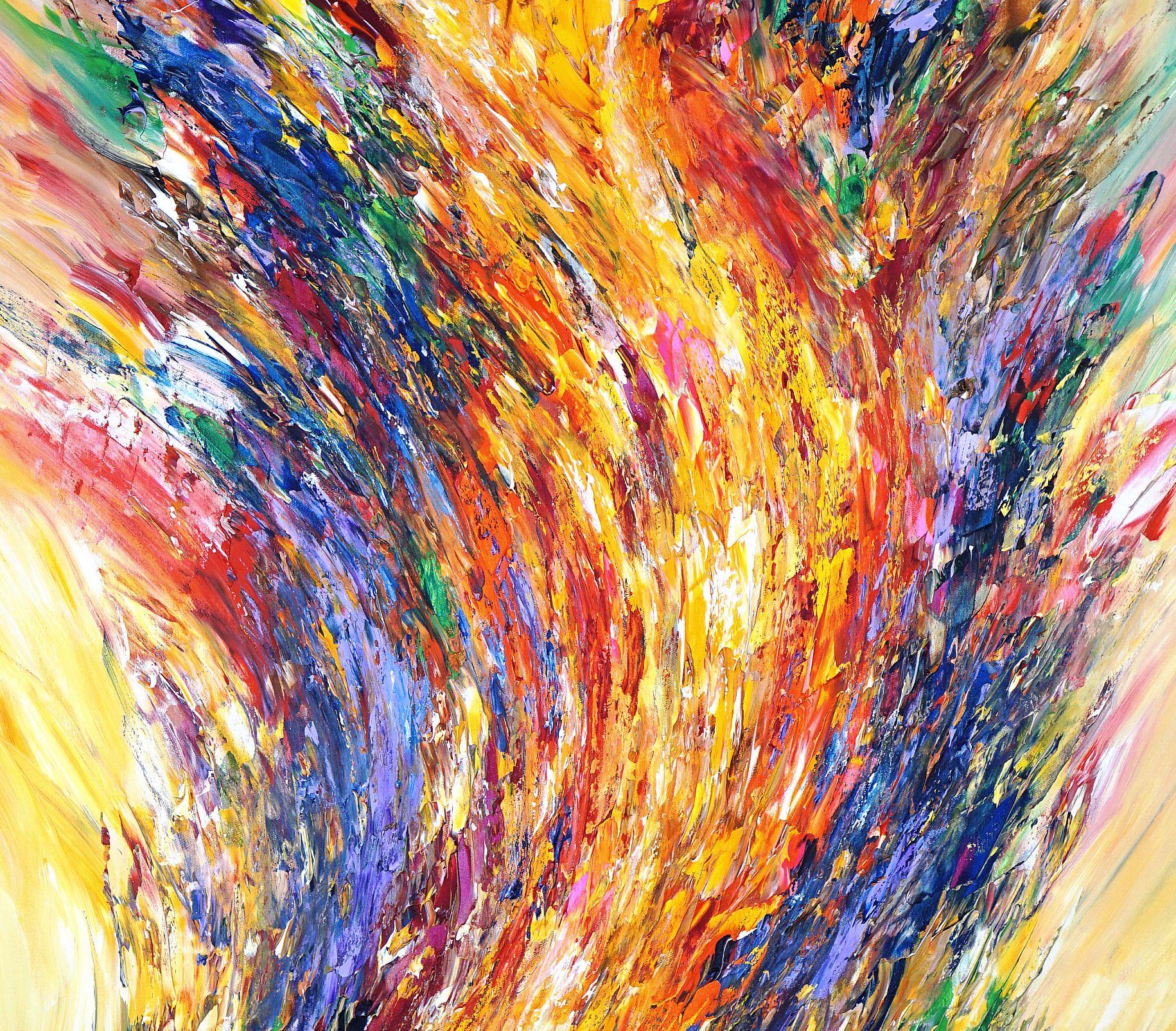 Desire Of Freedom XXL 3, Painting, Acrylic on Canvas For Sale 2