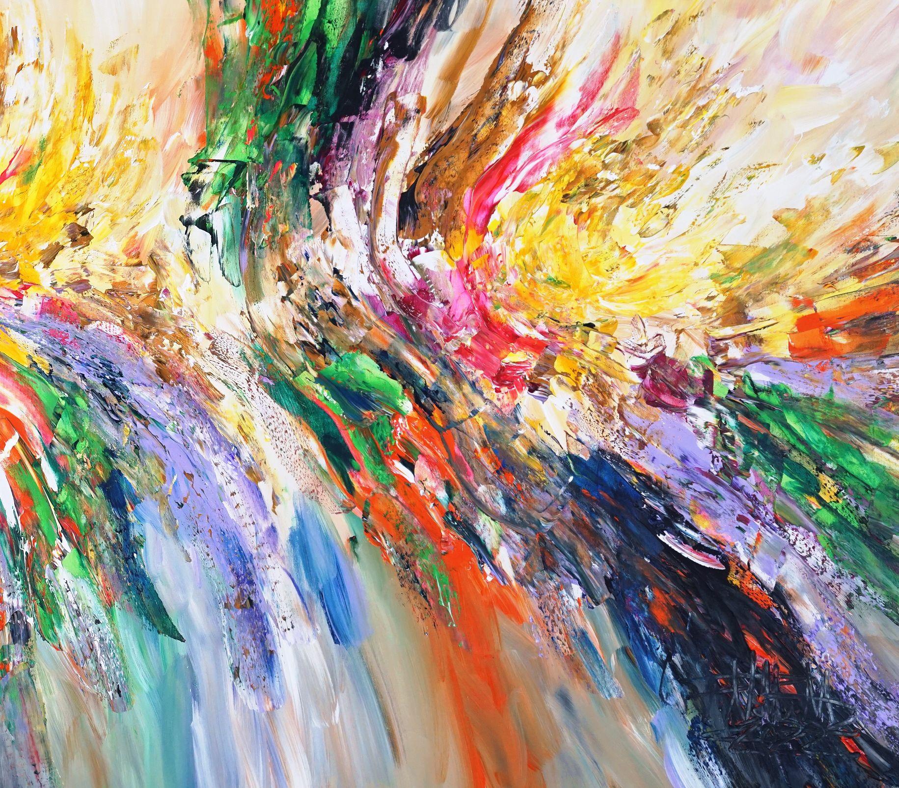 High Attraction XL 1, Painting, Acrylic on Canvas For Sale 2