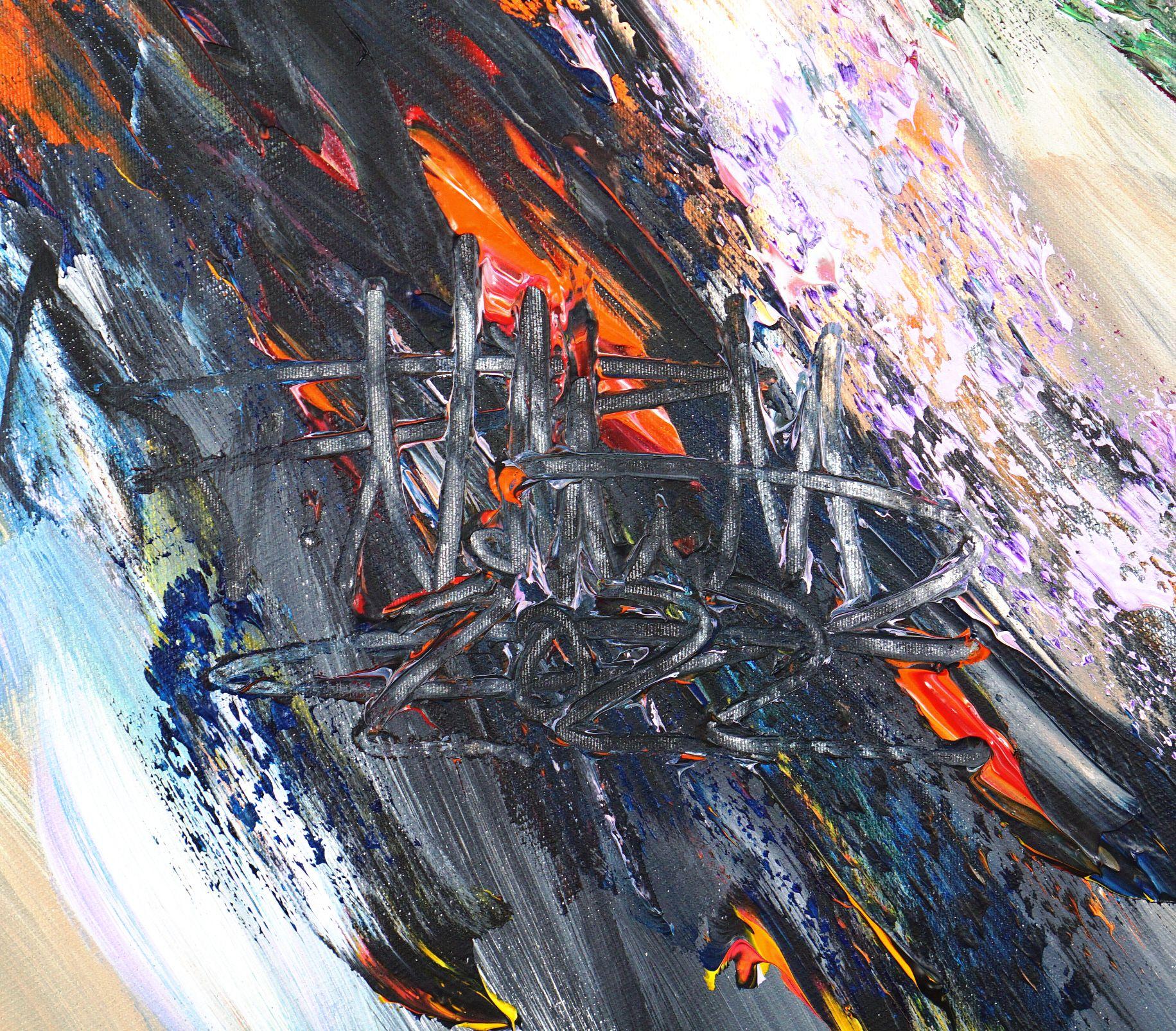 High Attraction XL 1, Painting, Acrylic on Canvas For Sale 4