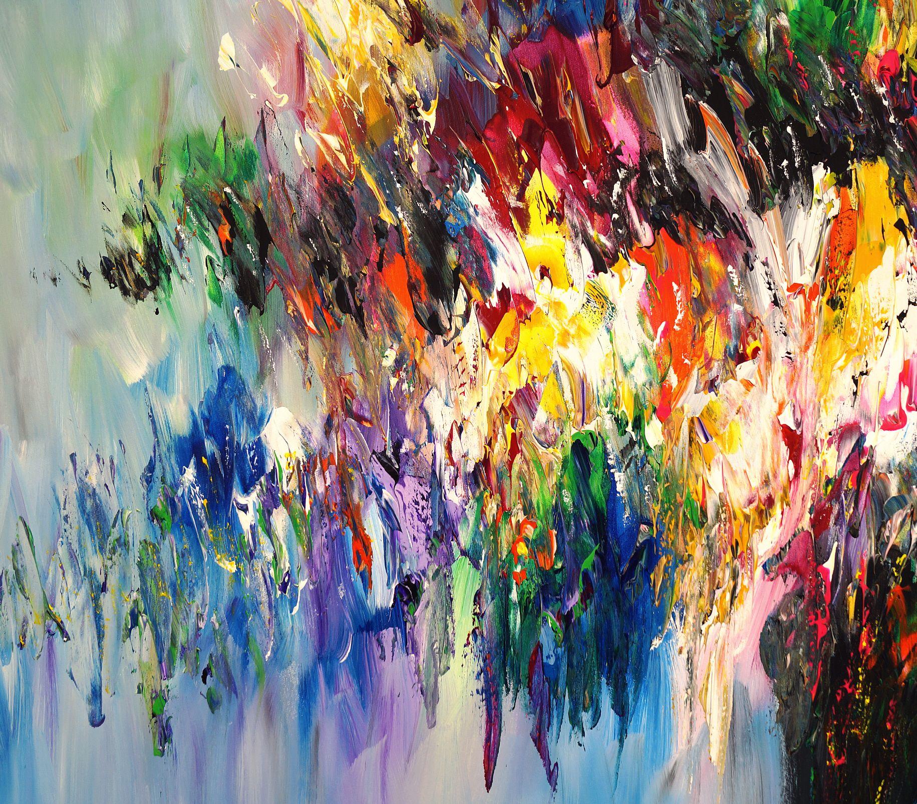 Uno di questi giorni XL 2, Pittura, Acrilico su tela - Painting di Peter Nottrott