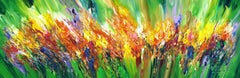 Slim: Green Daydream 1, Painting, Acrylic on Canvas