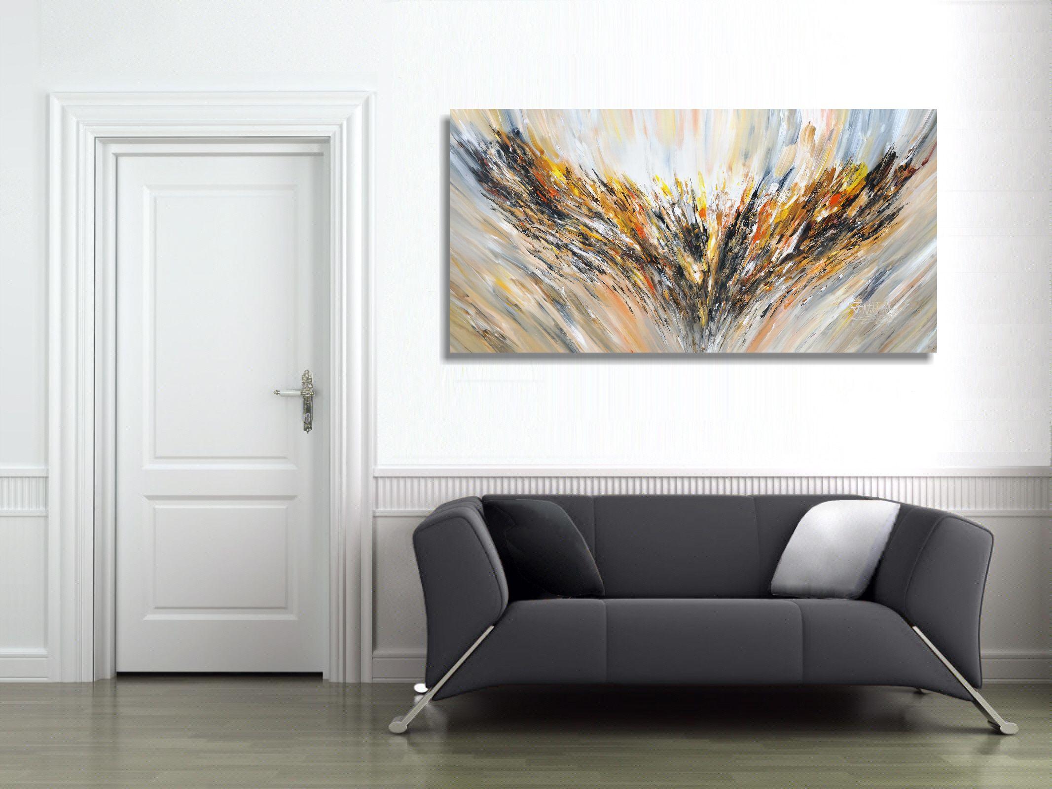 Aventura soleada en la naturaleza XXL 3, Pintura, Acrílico sobre lienzo - Painting de Peter Nottrott