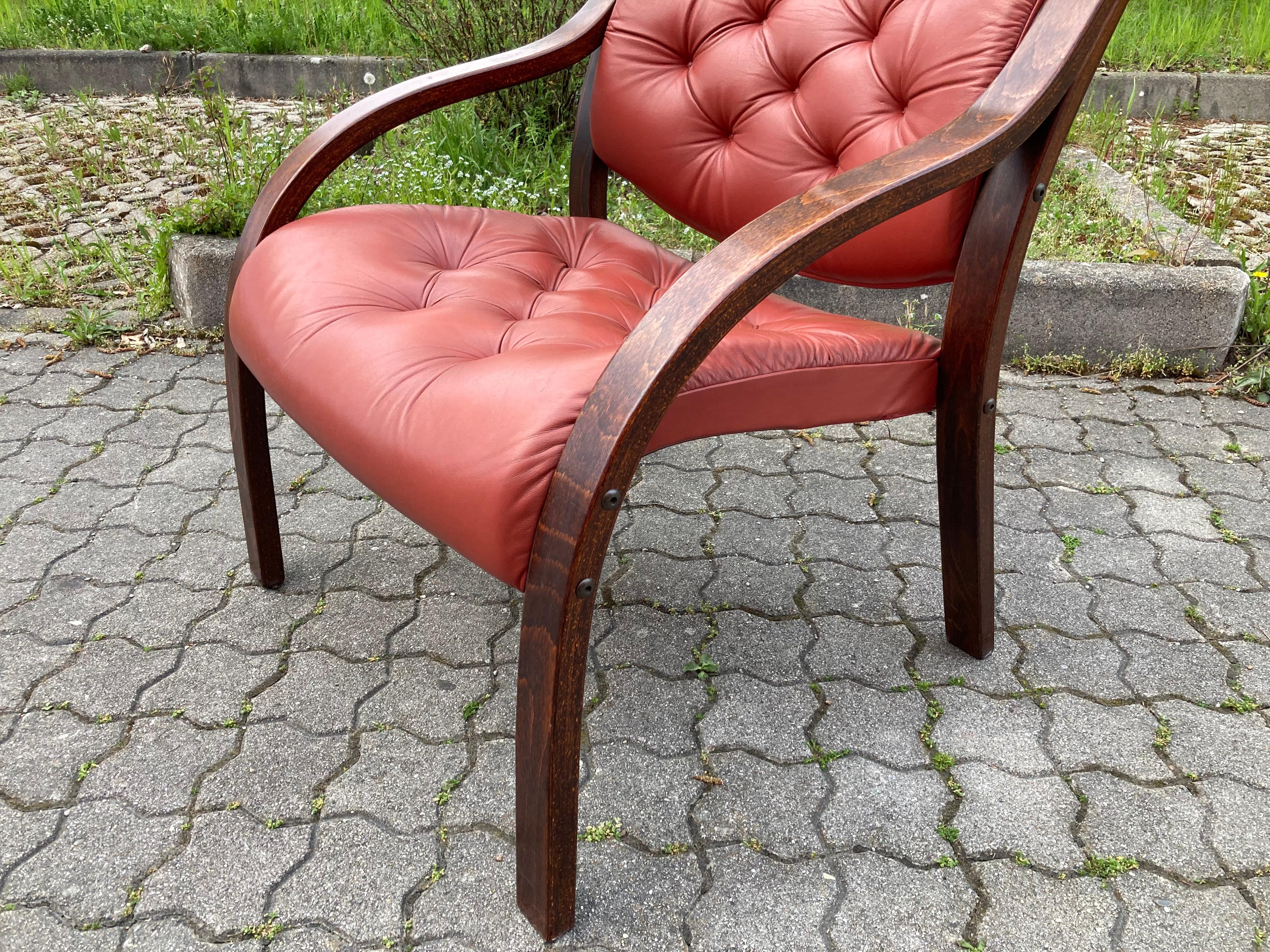 Chaise longue Polo modèle Peter Opsvik Stokke Varier rouge strass en vente 3