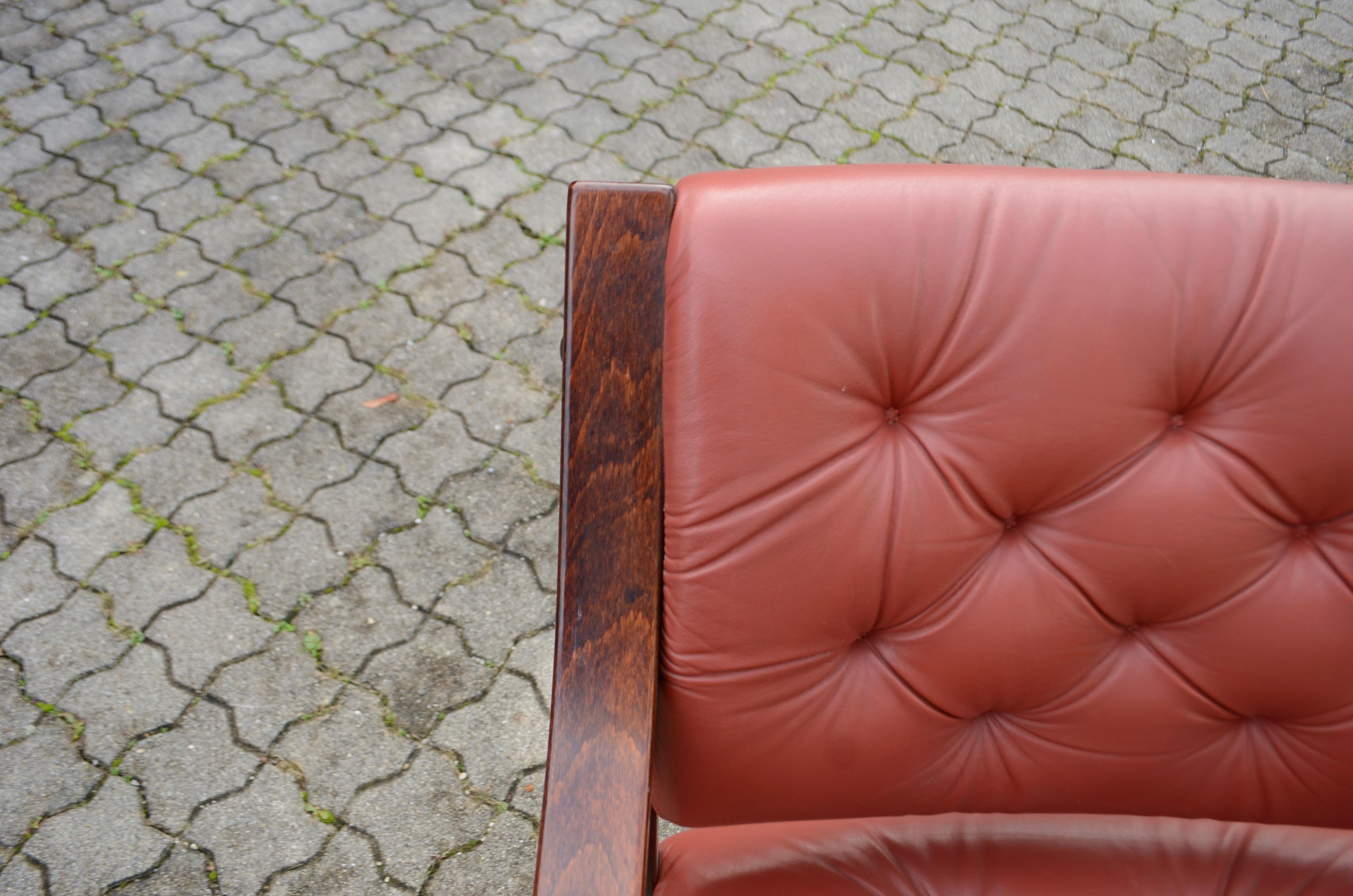 Chaise longue Polo modèle Peter Opsvik Stokke Varier rouge strass en vente 8
