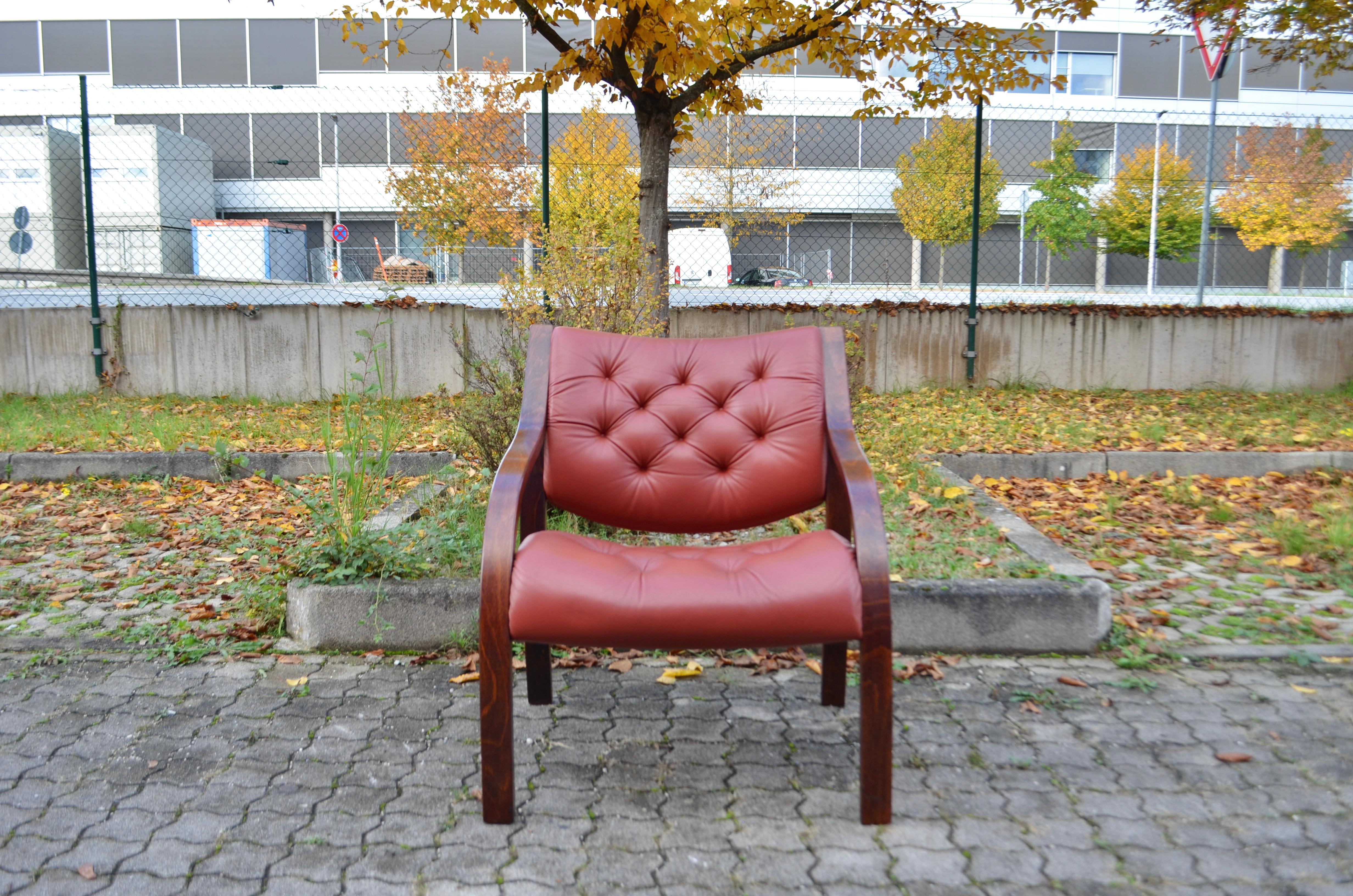 Chaise longue Polo modèle Peter Opsvik Stokke Varier rouge strass Bon état - En vente à Munich, Bavaria