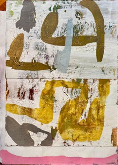 "Senza titolo 9", tecnica mista su carta, firmata, astratto, 2009