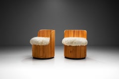 Peter Opsvik "Cylindra" Pine Barrel Chairs, Norway 1980s