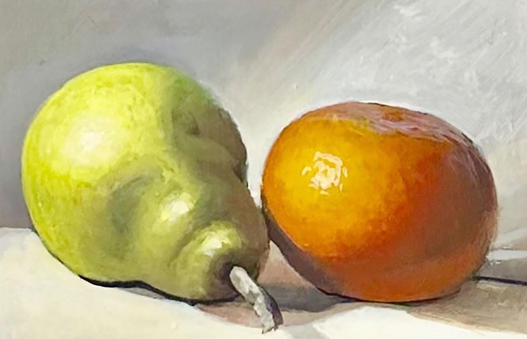 A refined still life oil on canvas by listed artist Peter Orrock, presented in a beautifully crafted gold gilt frame that enhances the warmth and subtlety of his work. This tasteful piece comes from a distinguished estate, where it was carefully
