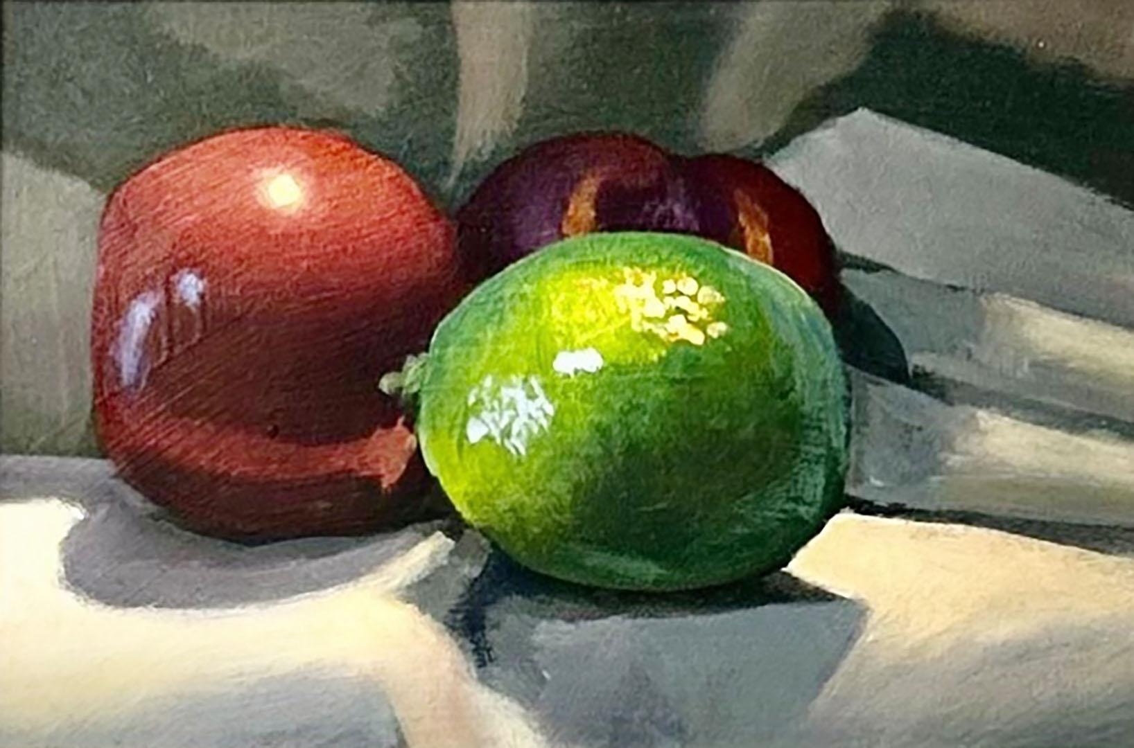 Peter Orrock Still Life Oil Painting in Gilt Frame Inglés en venta
