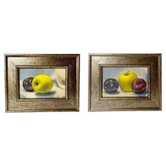 Peter Orrock Still Life Oil Paintings in Gold Frames