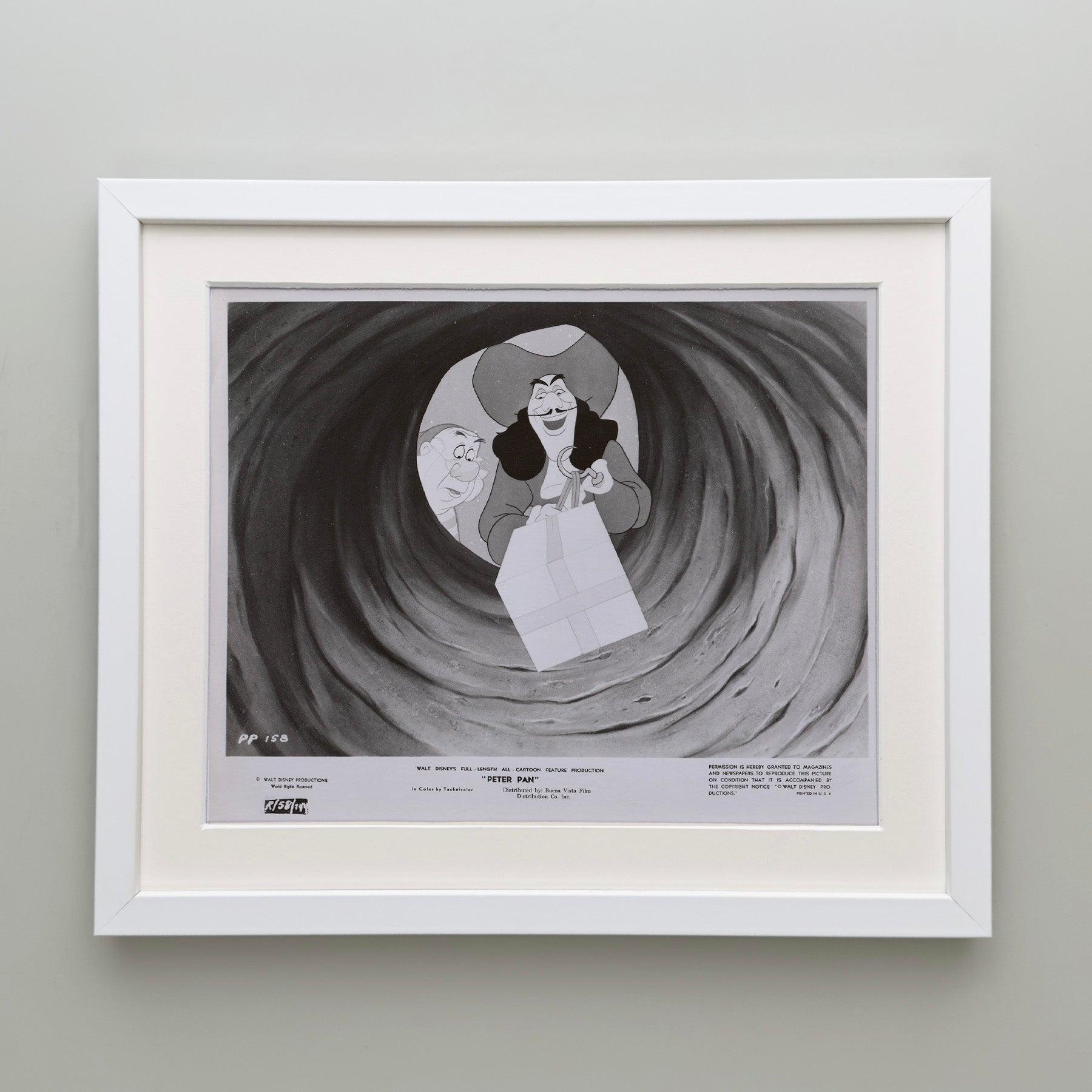 Peter Pan (1953) Pressestatement - gerahmt im Zustand „Hervorragend“ im Angebot in Bath, Somerset