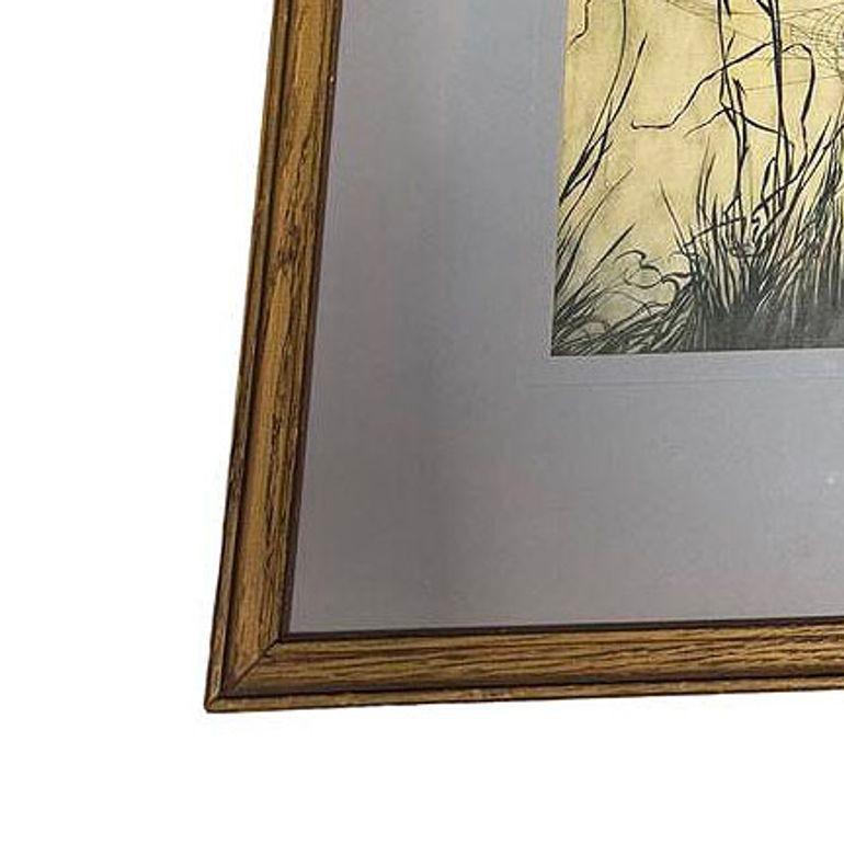 Le fate di Peters sono squisite ballerine Stampa litografica Arthur Rackham con cornice in vendita 1