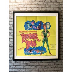 Peter Pan, Unframed Poster, 1970r